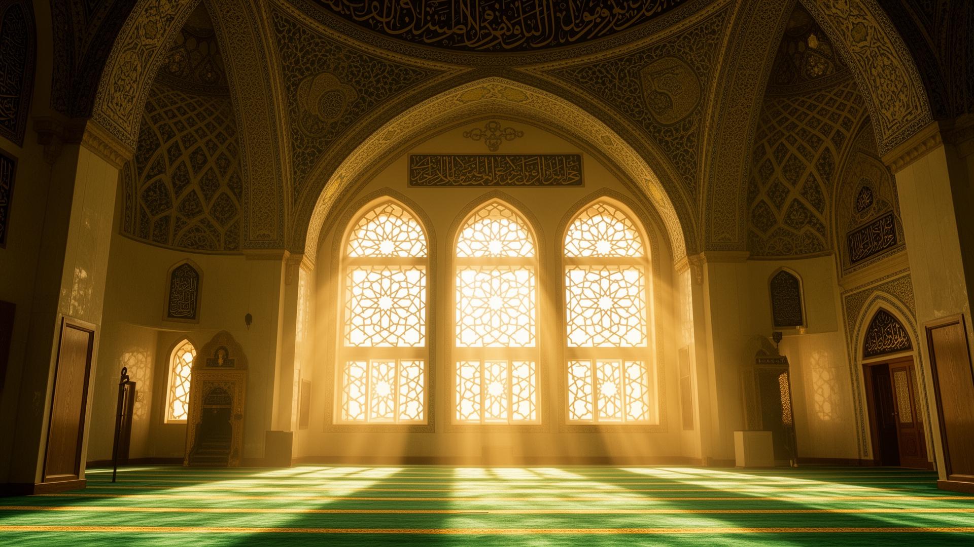 Interior Masjid An-Nur